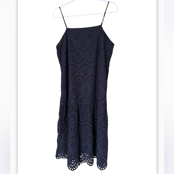 Nation LTD Rayna Drop Waist Eyelet Dress - Picture 2 of 5